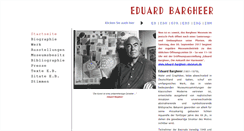 Desktop Screenshot of eduard-bargheer.de